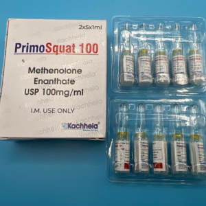 Primo Squat – 100mg Methenolone Enanthate 10 x 1ml ampoule